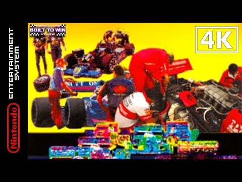 Formula One: Built to Win (NES) Playthrough [4K]