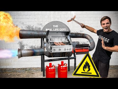 PULSEJET GRILL -  Der LAUTESTE GRILL der Welt