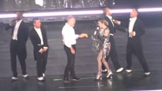 MADONNA WITH GRAHAM NORTON AS THE UNAPOLOGETIC BITCH O2 ARENA LONDON 1 DECEMBER 2015