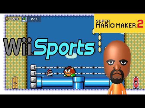Super Mario Maker 2 - Cool Wii Sports Level