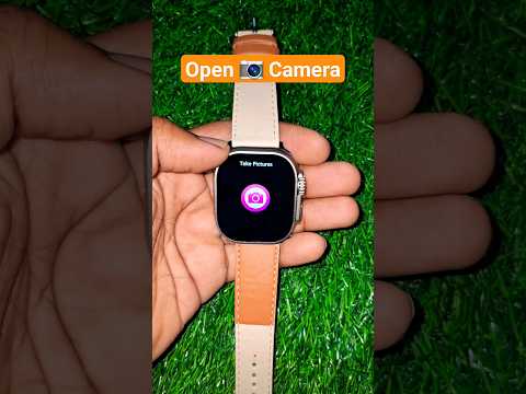 Open Camera 📷 In Smartwatch 🔥 #smartwatchclub #shorts #shortfeed #trendingshorts