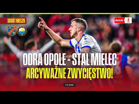 SUMMARY: ODRA OPOLE - STAL MIELEC. A VERY IMPORTANT MATCH AT THE BOTTOM OF THE TABLE! BETCLIC 1 L...