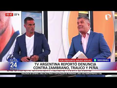 Prensa argentina informó sobre denuncia contra Zambrano, Trauco y Peña