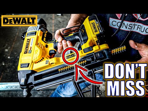 DeWalt akumuliatorinė viniakalė betonui DCN890N-XJ 18V, be akumuliatoriaus ir kroviklio video