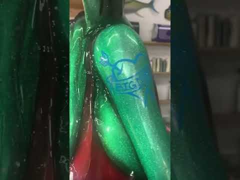 Rat Fink MetalFlake Custom Painted Statue #ratfink #metalflake kandypaint #tsflame