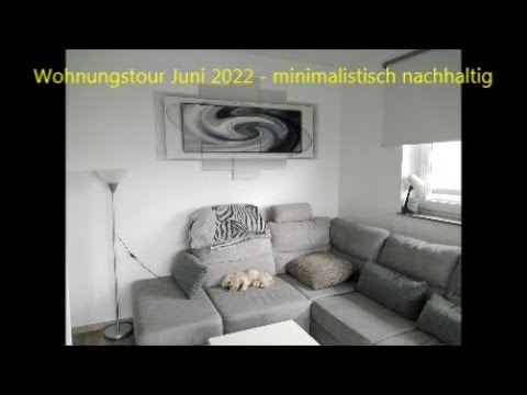 Roomtour - minimalistisch und nachhaltig / #roomtour #minimalismus #nachhaltigkeit #hausrat #balkon