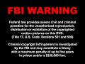 Scholastic S New FBI Warning Screens For DVDs 4 3