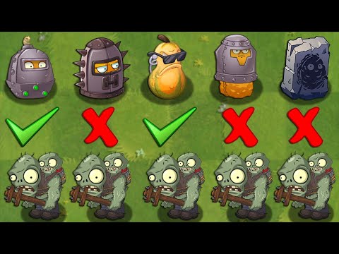 All Defend Plants Power-Up! vs Gargantuar Modern Day - Plants vs Zombies 2
