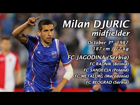 MILAN DJURIC MIDFIELDER FC JAGODINA
