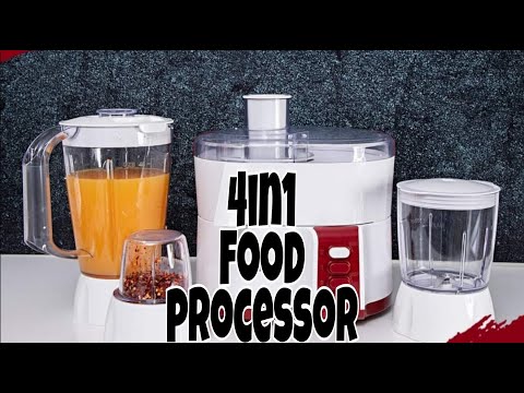 MULTIPURPOSE 4-IN-1 FOOD PROCESSOR