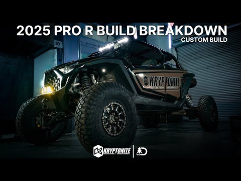 Custom 2025 RZR Pro R Build | Kryptonite x Alpine Designs