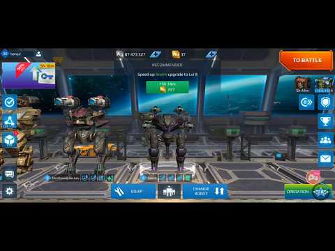 War Robots LiveStream! level 9 leech storm gameplay.