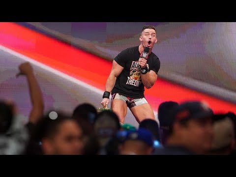 Theory confronts Brock Lesnar: WWE Raw, July 11, 2022