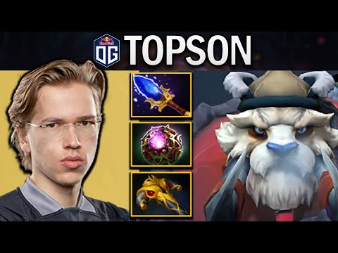 OG.TOPSON TUSK WITH AGHANIMS-OCTARINE - DOTA 2 7.31B GAMEPLAY