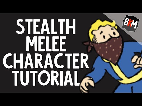 TUTORIAL: How to Build A Stealth Melee Character (Fast Leveling + Blitz)