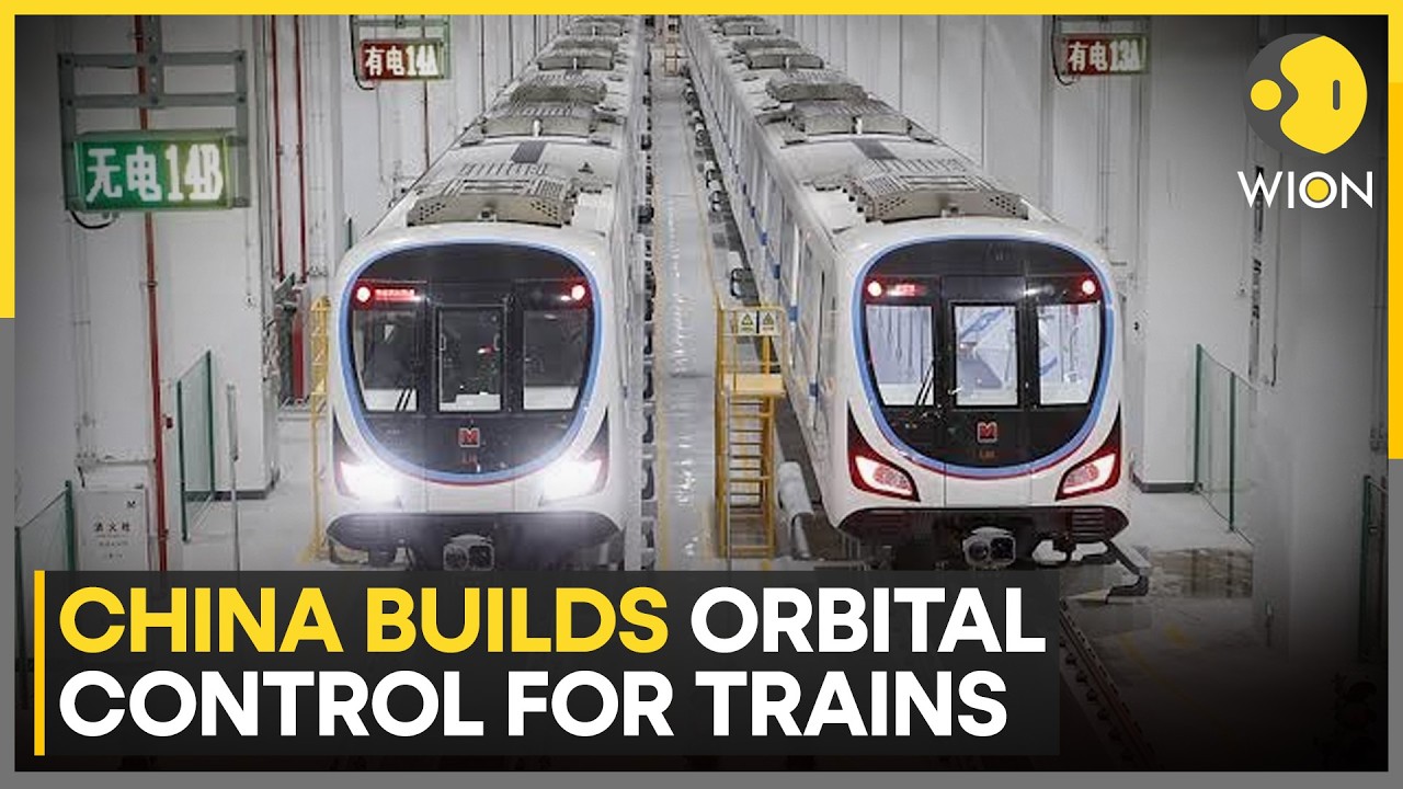 China Plans Satellite Control for Bullet Trains; Space Tech to Power Bullet Trains | WION