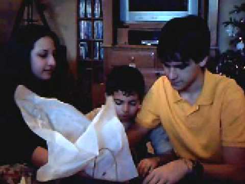 Kids Get A Wii For Christmas