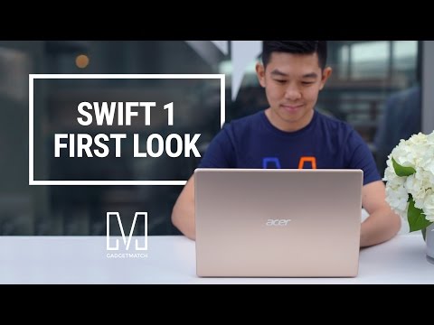 Acer Swift 1 First Look: Premium laptop under $350!
