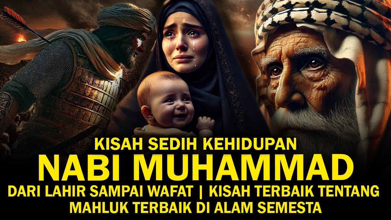 KISAH SEDIH Kehidupan Nabi Muhammad Sejak Lahir sampai Wafat Yang Jarang Orang Tahu | Kisah Islami