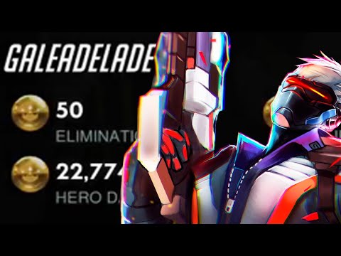 50 ELIMS! GALE MCCREE + SOLDIER 76 GAMEPLAY OVERWATCH SEASON 27 TOP 500