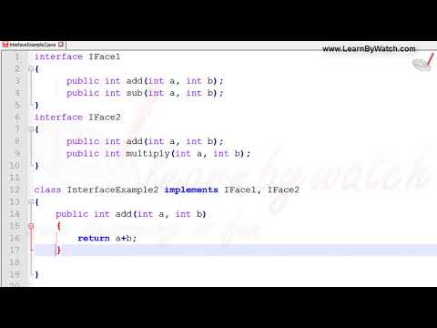 Multiple Inheritance By Using Interface Learn Java With Practical Examples Vineet Agarwal