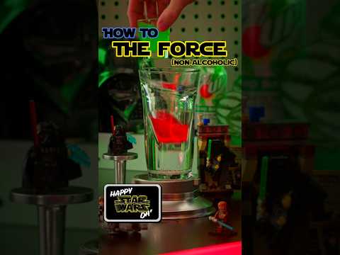 How To Make The Force | Non-Alcoholic Star Wars Drink |