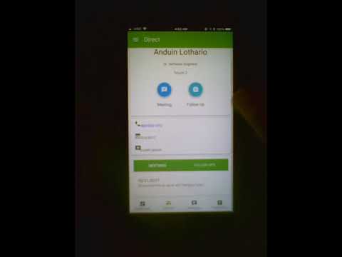 Quick Demo of 1on1tracker.com mobile website
