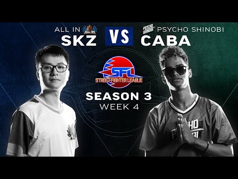 SKZ (Seth) vs. Caba (Ryu) - Bo3 - Street Fighter League Pro-US - Season 3 Week 4