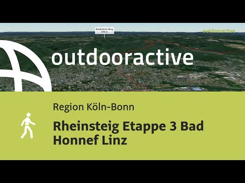 Interaktives 3D Video: Rheinsteig Etappe 3 Bad Honnef Linz