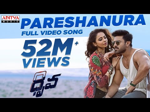 Pareshanura Full Video Song || Dhruva Movie || RamCharanTej, Rakul Preet || HipHopTamizha