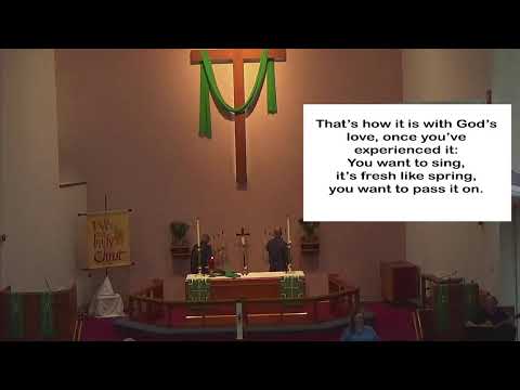 June 13, 2021, 3 Pentecost, Central Lutheran Bellingham WA Live Stream