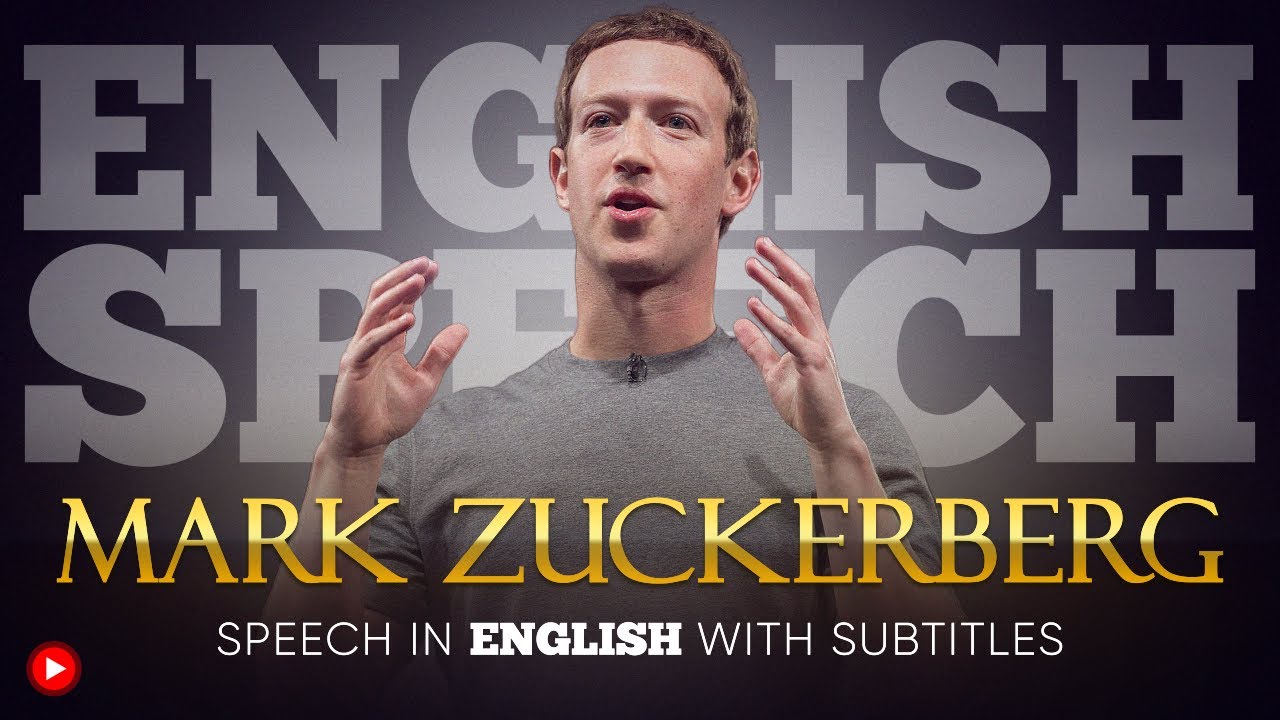 ENGLISH SPEECH | MARK ZUCKERBERG: Free Speech (English Subtitles)