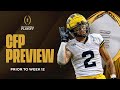 College Football Playoff Ranking Predictions: No. 3 Michigan On The Rise After BIG WIN? I CBS Sports