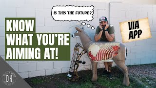 THE FUTURE OF ARCHERY TARGETS | FIRST IMPRESSIONS OF QUIVAR APP/DELTA MCKENZIE BIG DADDY DEER TARGET