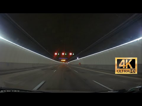 Túnel AVO 1 Autopista Vespucio Oriente Santiago de Chile 4K HDR