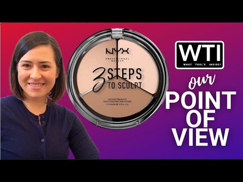 NYX 3 Steps to Sculpt Contour Palette - WTI product video review
