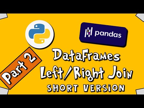 Pandas DataFrames Left Right Join Part 2 SV 17