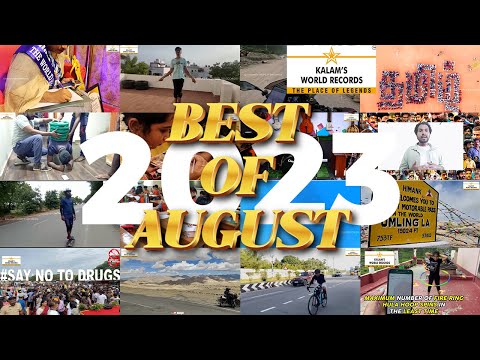 August's Top Picks | 2023 | Kalams World Records