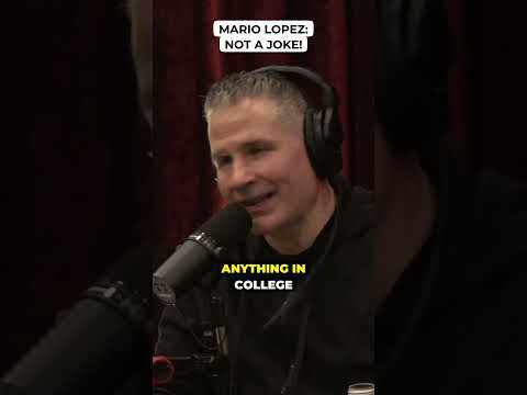 Mario Lopez: NOT a Joke! - Mike Vecchione #jre #shorts