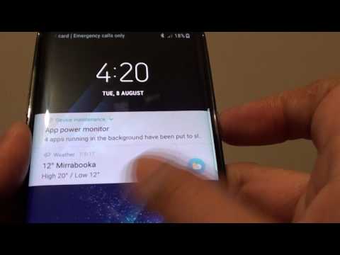 Samsung Galaxy S8: How to Enable / Disable Screen Lock Sound