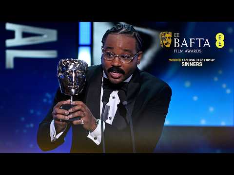 Ryan Coogler Wins the Original Screenplay BAFTA for Sinners | EE BAFTA Film Awards 2026