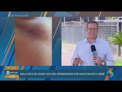 Pais são apreendidos por maus-tratos a bebê em Bela Vista de Goiás