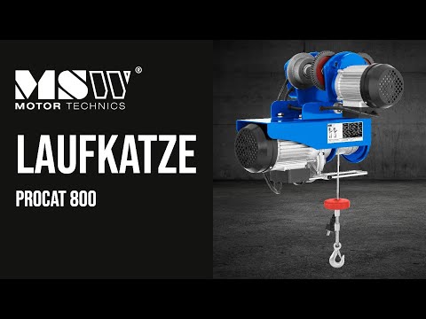 Video - B-Ware Laufkatze - 800 kg