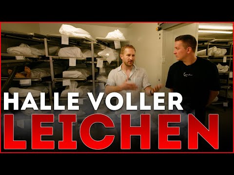 Volle LEICHENHALLE mitten IN BERLIN | PRAKTIKUM als BESTATTER