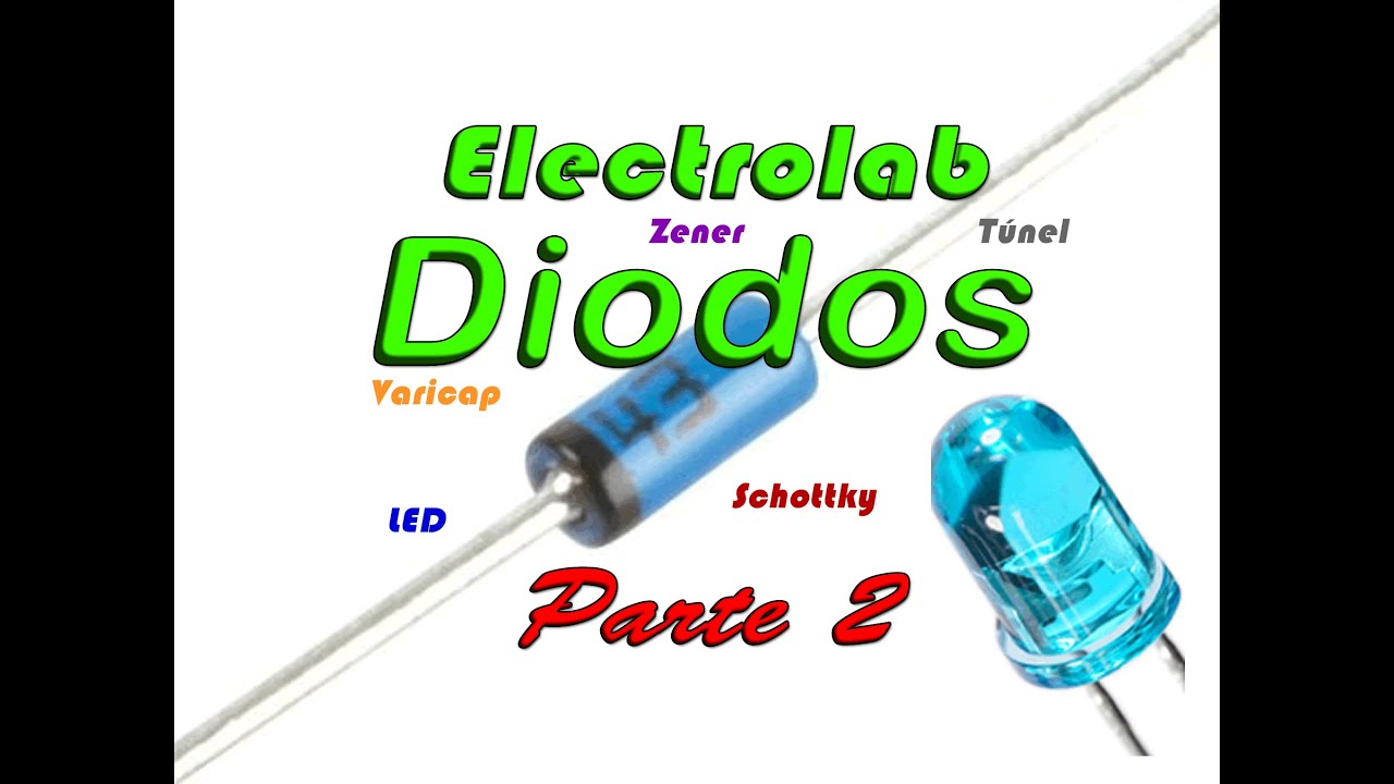 Diodos - O que são? Zener, Schottky, Túnel, Varicap e LED - Parte 2