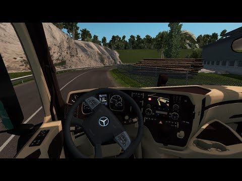 [1.34] Euro Truck Simulator 2 | Mercedes Benz MP4 CMI Beige Brown | Mods