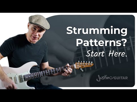 Your FIRST Strumming Pattern EVER! | Guitar for Beginners
