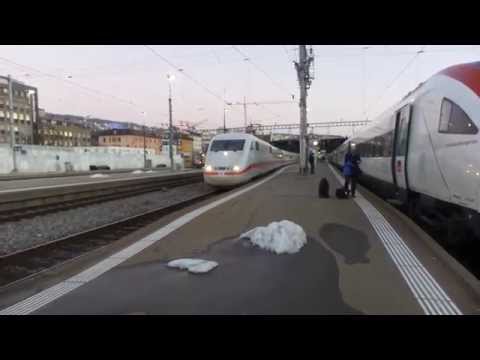 ICE Ausfahrt Zürich HB