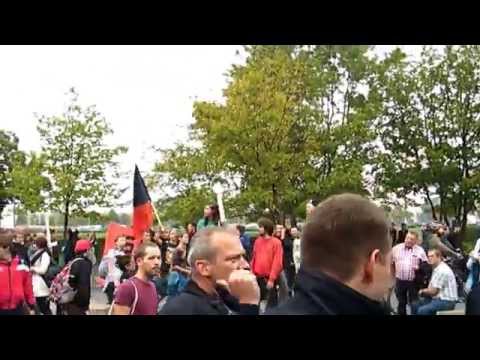 Marsch für das Leben 20.09.2014 in Berlin / Linksextremer Hassprotest 1/4
