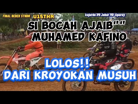 HEBOH!!!!  SI BOCAH AJAIB  MUHAMED KAFINO ASAL BANDUNG DUELSENGIT VS DIKA KLS BEBEK STNDR USIA 15THN